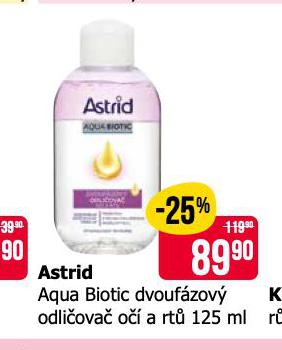 ASTRID AQUA BIOTIC DVOUFZOV ODLIOVA O A RT