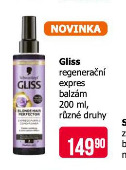 GLISS REGENERAN EXPRES BALZM