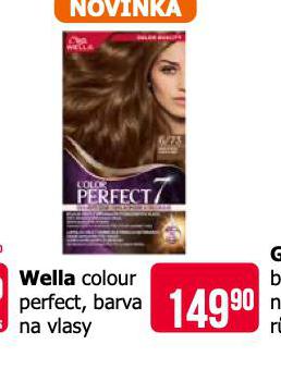 WELLA COLOUR PORFECT, BARVA NA VLASY