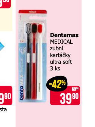 DENTAMAX MEDICAL ZUBN KARTKY ULTRA SOFT