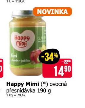 HAPPY MIMI OVOCN PESNDVKA