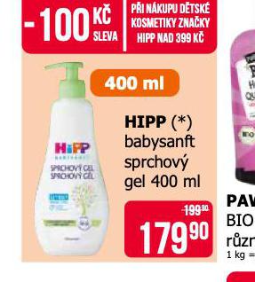 HIPP BABYSANFT SPRCHOV GEL