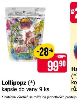 LOLLIPOPZ KAPSLE DO VANY