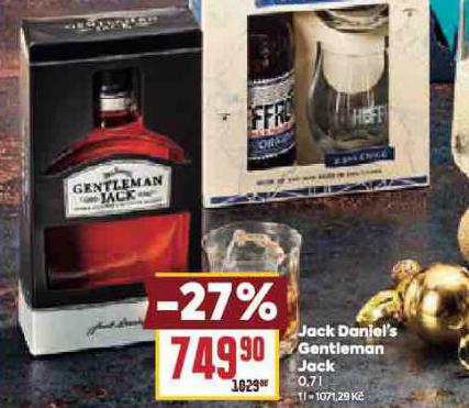 JACK DANIELS GENTLEMAN JACK