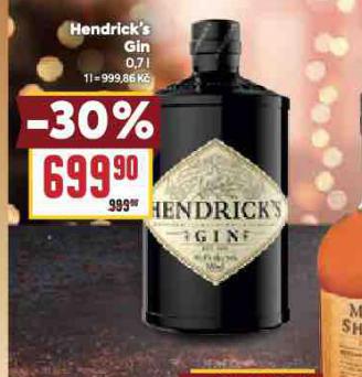 HENDRICKS GIN