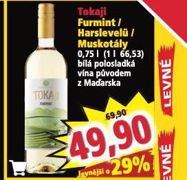 TOKAJI HARSLEVEL