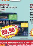 POWERTEC ALKALICK BATERIE