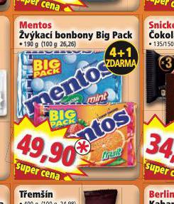 MENTOS VKAC BONBONY BIG PACK