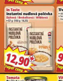 IN TASTE INSTANTN NUDLOV POLVKA