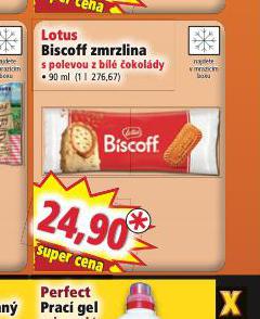 LOTUS BISCOFF ZMRZLINA