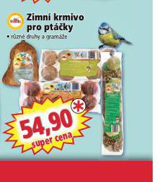 ZIMN KRMIVO PRO PTKY