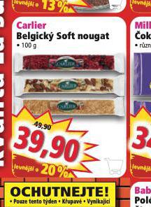 CARLIER BELGICK SOFT NOUGAT