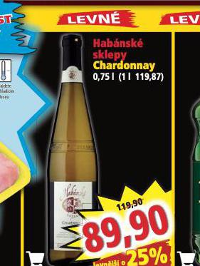 HABNSK SKLEPY CHARDONNAY