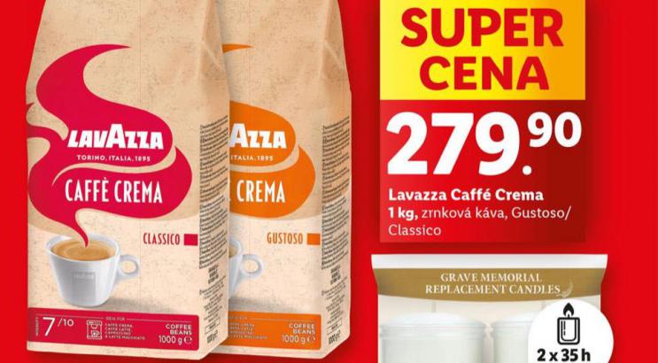 LAVAZZA CAFF CREMA ZRNKOV KVA