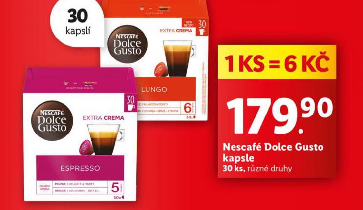 NESCAF DOLCE GUSTO KAPSLE