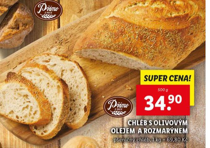 CHLB S OLIVOVM OLEJEM A ROZMARNEM