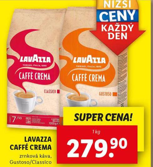 LAVAZZA CAFF CREMA