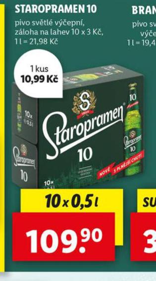 PIVO STAROPRAMEN 10