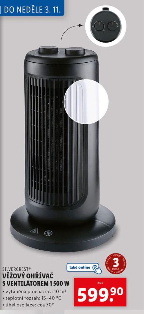 V̎OV OHVA S VENTILTOREM 1500 W