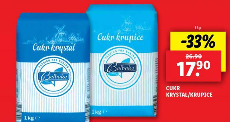 CUKR KRYSTAL / KRUPICE