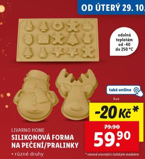 SILIKONOV FORMA NA PEEN / PRALINKY