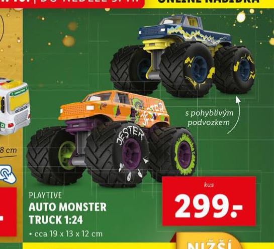 AUTO MONSTER TRUCK 1:24