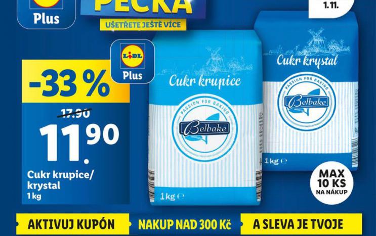 CUKR KRYSTAL / KRUPICE