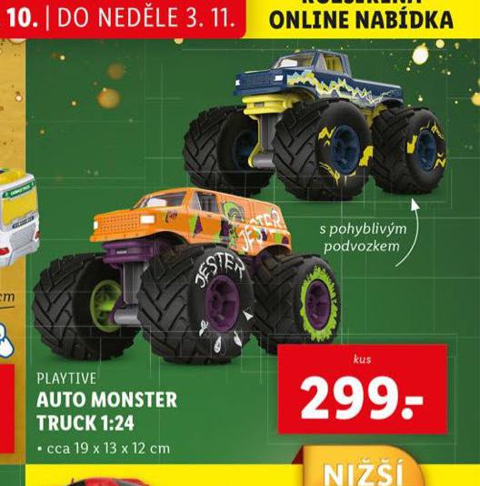 AUTO MONSTER TRUCK 1:24