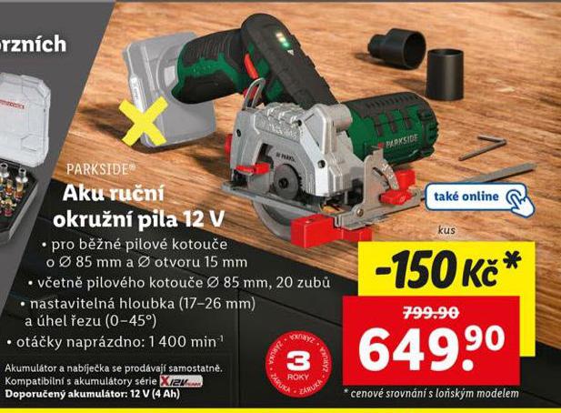 AKU OKRUN PILA 12 V