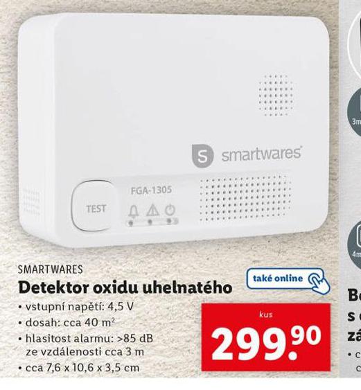 DETEKTOR OXIDU UHELNHO