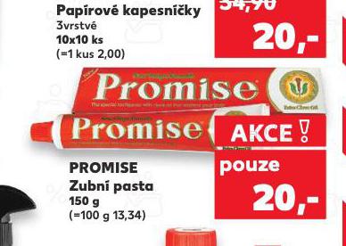 PROMISE ZUBN PASTA