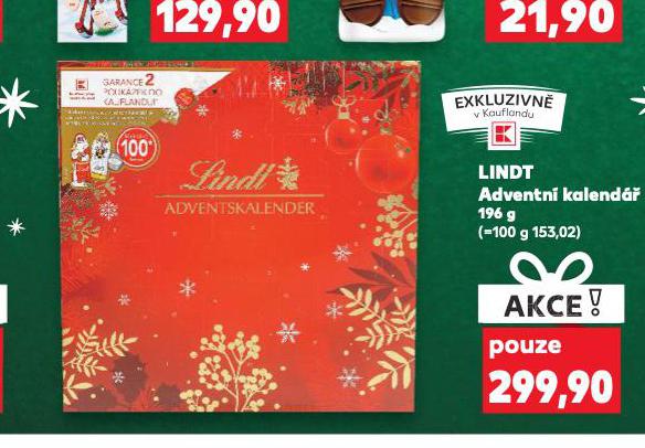 LINDT ADVENTN KALEND