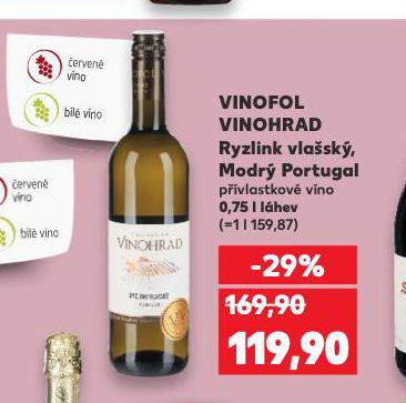 VINOFOL VINOHRAD RYZLINK VLASK