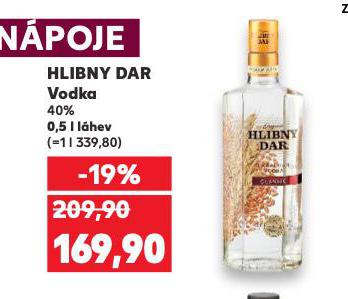 HLIBNY DAR VODKA