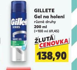 GILLETTE GEL NA HOLEN