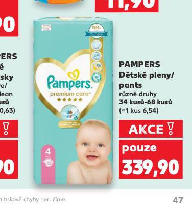 PAMPERS DTSK PLENKY