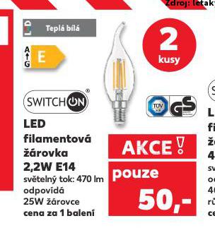 LED FILAMENTOV ROVKA