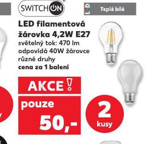 LED FILAMENTOV ROVKA