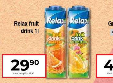 RELAX FRUIT DRINK