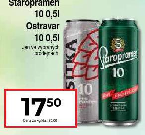 PIVO STAROPRAMEN 10