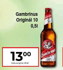 PIVO GAMBRINUS ORIGINL