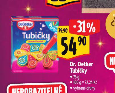 DR. OETKER TUBIKY