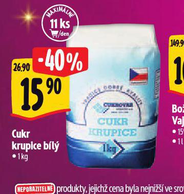 CUKR KRUPICE