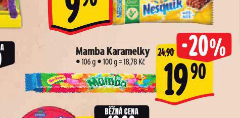 MAMBA KARAMELKY