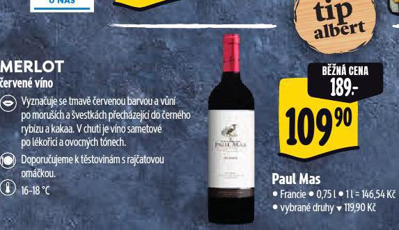 PAUL MAS MERLOT