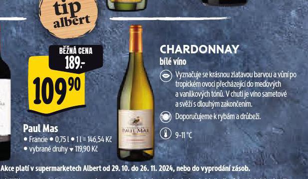 PAUL MAS CHARDONNAY