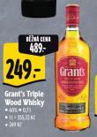 GRANT'S TRIPLE WOOD WHISKY