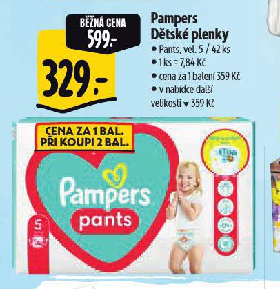 PAMPERS DTSK PLENKY