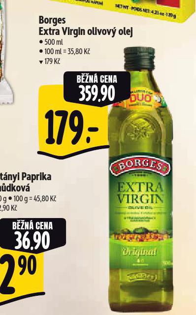 BORGES EXTRA VIRGIN OLIVOV OLEJ