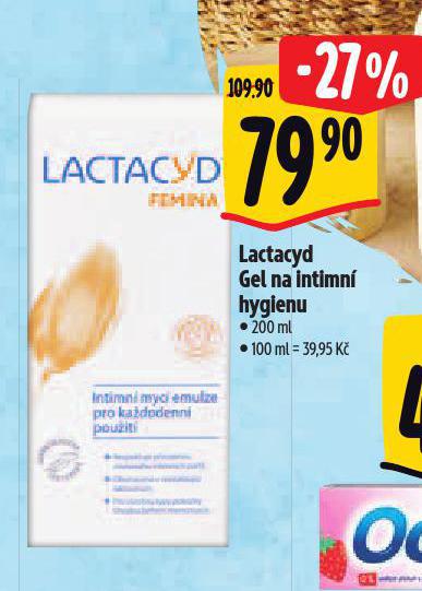 LACTACYD GEL NA INTIMN HYGIENU